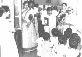 P Ramachandran Visit to Bala Mandir