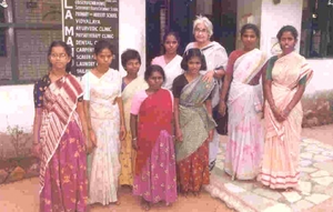 Visit of Captain Lakshmi Sehgal of INA in 1989