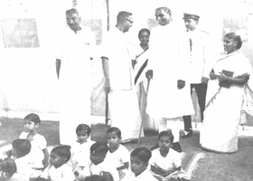President Rajendra Prasad's visit to Bala Mandir on 6.4.1951